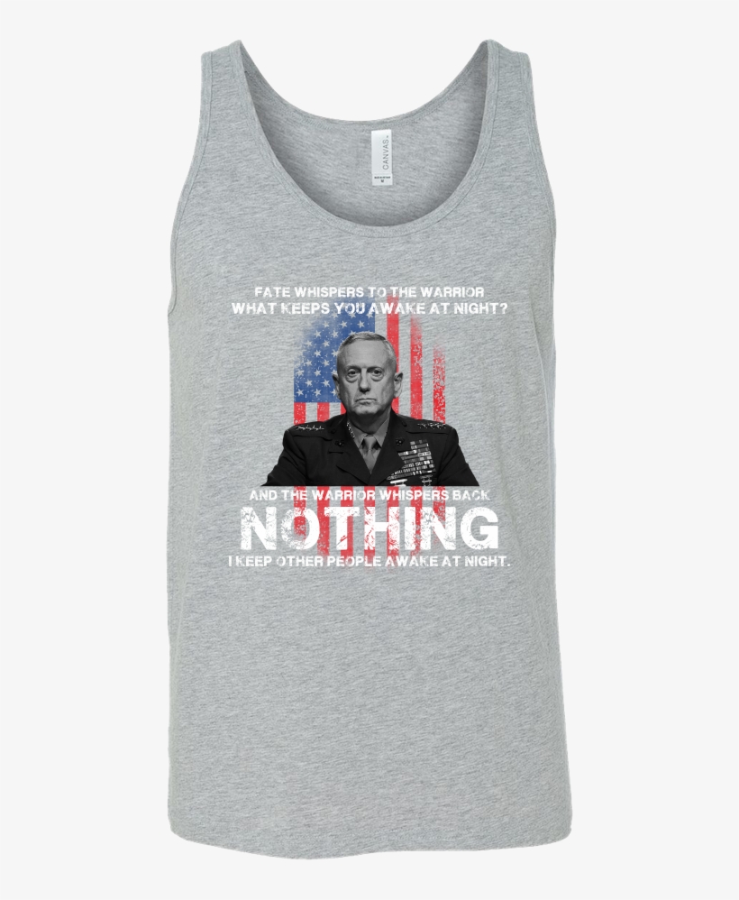 General Mad Dog Mattis Tank Top, transparent png