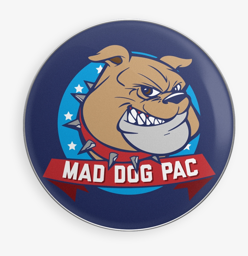 Mad Dog Enamel Pin, transparent png