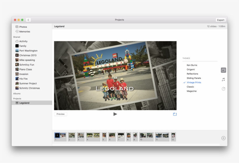 Exporting Your Slideshow, transparent png