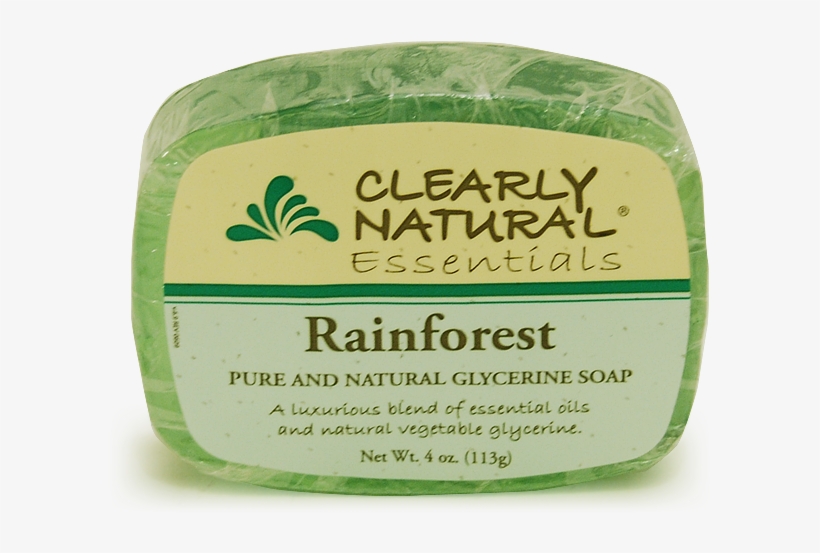 Rainforest Pure And Natural Glycerine Soap, transparent png