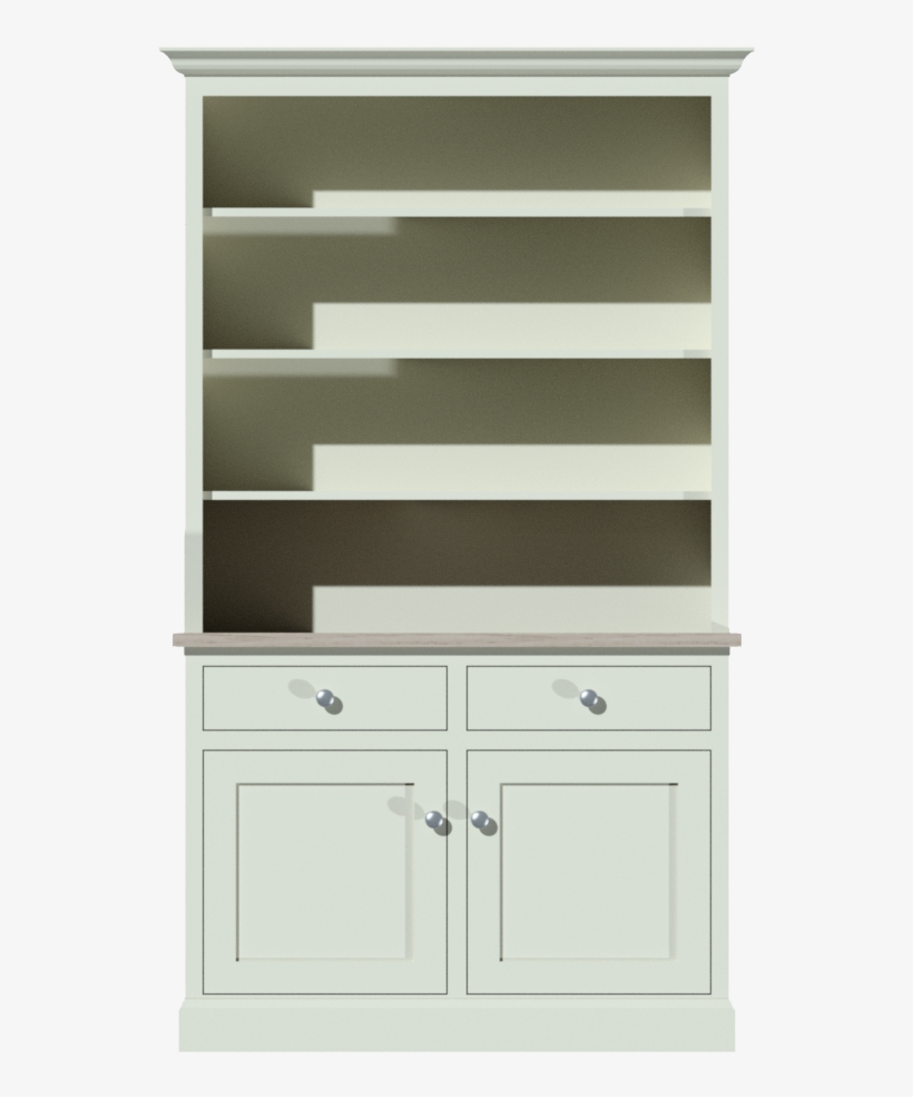 Sussex 4ft Open Rack Dresser, transparent png