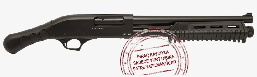 Stranger Bs100 Pump Action Shotgun, transparent png