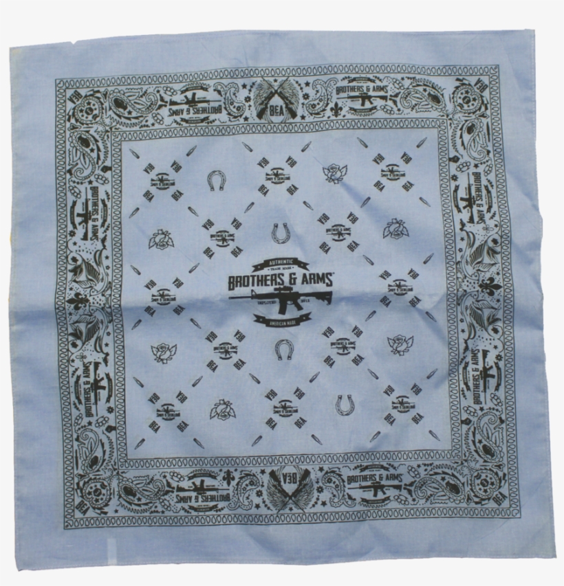 Lt Blue Bandana, transparent png