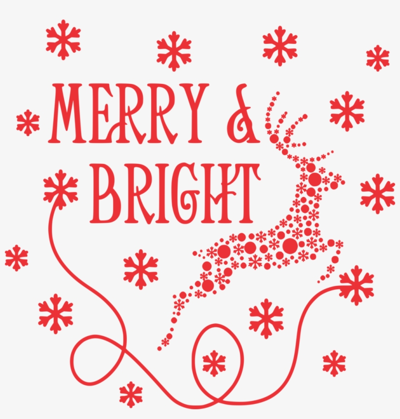 Merry And Bright, transparent png