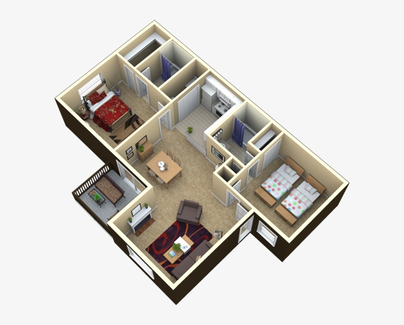 2 Bedroom, transparent png