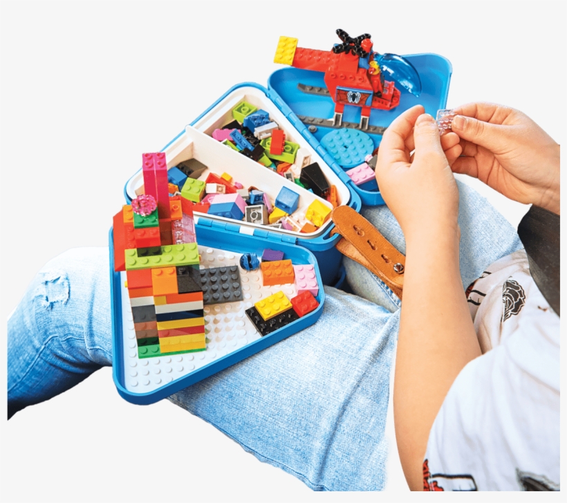 This Super Cute Box Comes With A Brick Sorting Tray, transparent png