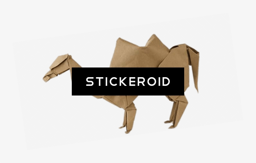 Origami Camel, transparent png