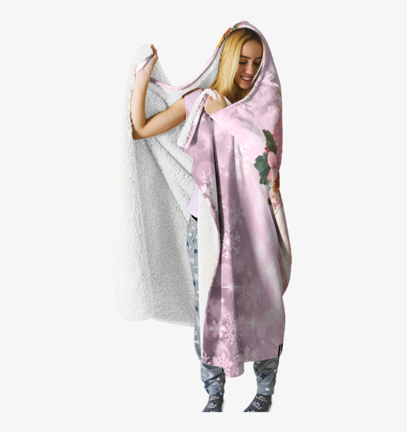 3d I'm Pigalohic Full-print Hooded Blanket, transparent png