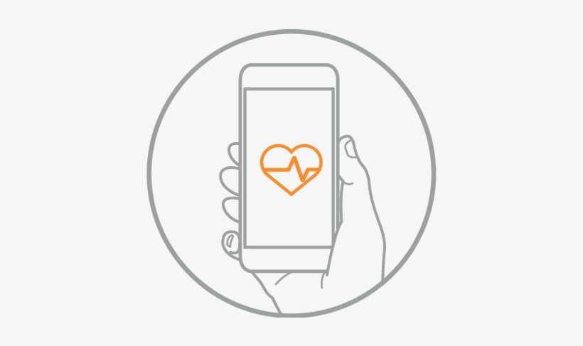 Monitoring - Heart, transparent png