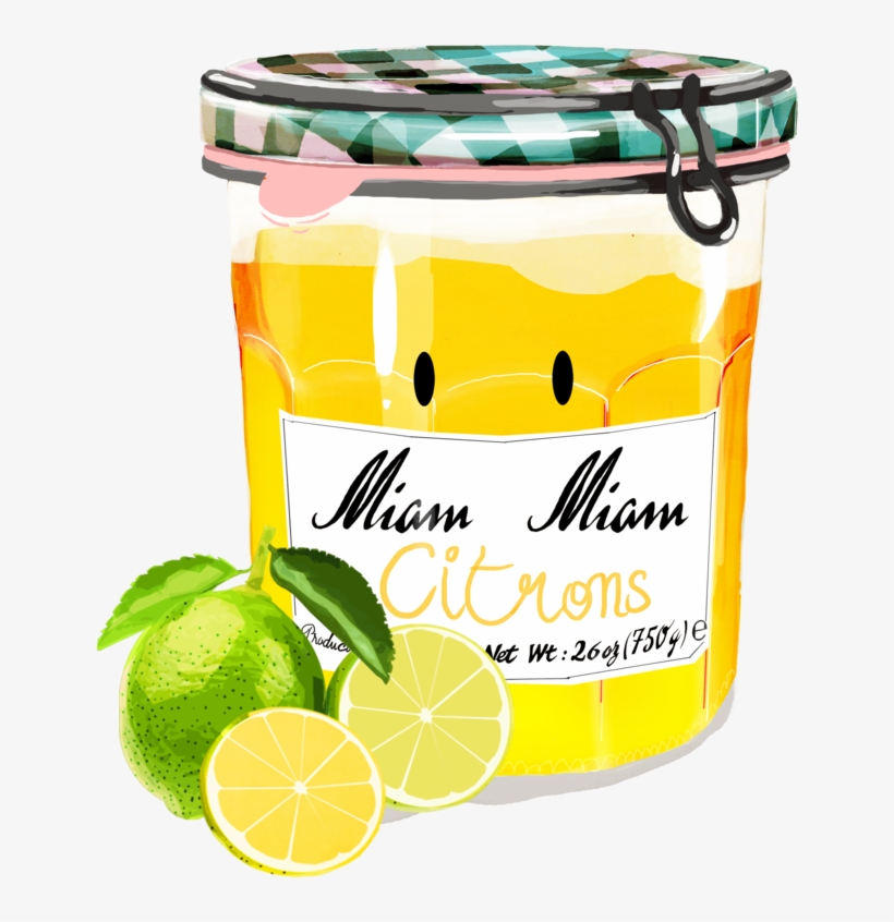 Miam Miam Lemon - Lime, transparent png