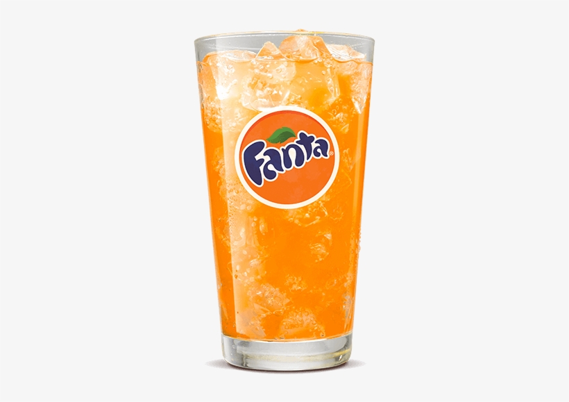 Food - Fanta - Fanta En Vaso Con Hielo, transparent png