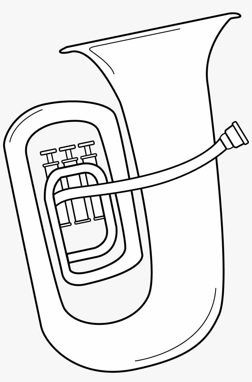 Vector Royalty Free Cilpart Innovation Design Black - Tuba Clip Art, transparent png
