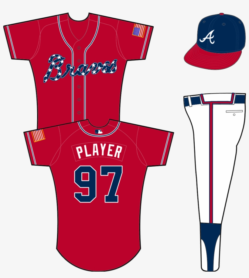 Boston Braves - Texas Rangers Red Uniform, transparent png