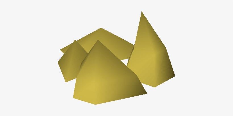 Gold Rock - Triangle, transparent png