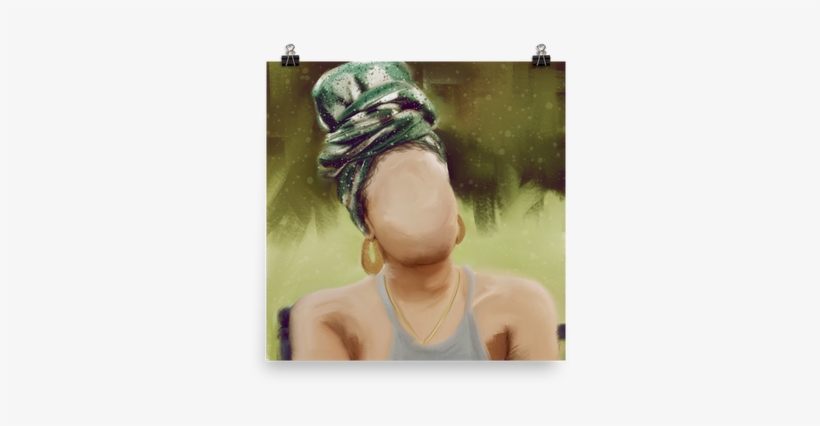 "emerald Queen" Print - Watercolor Paint, transparent png