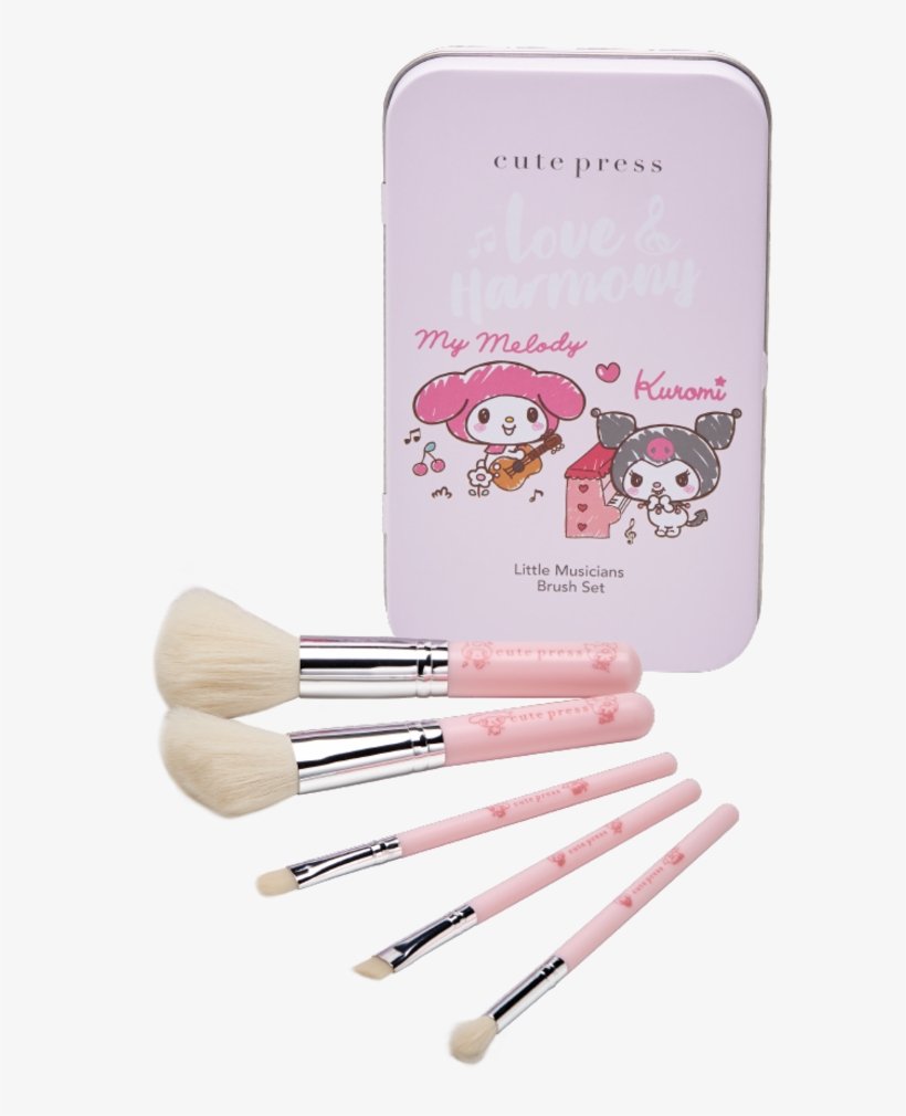 Little Musicians Brush Set - Cute Press Melody Png, transparent png