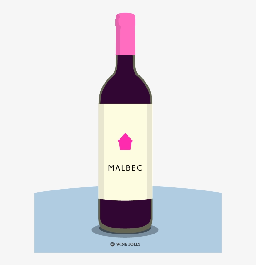 Malbec Wine Bottle, transparent png