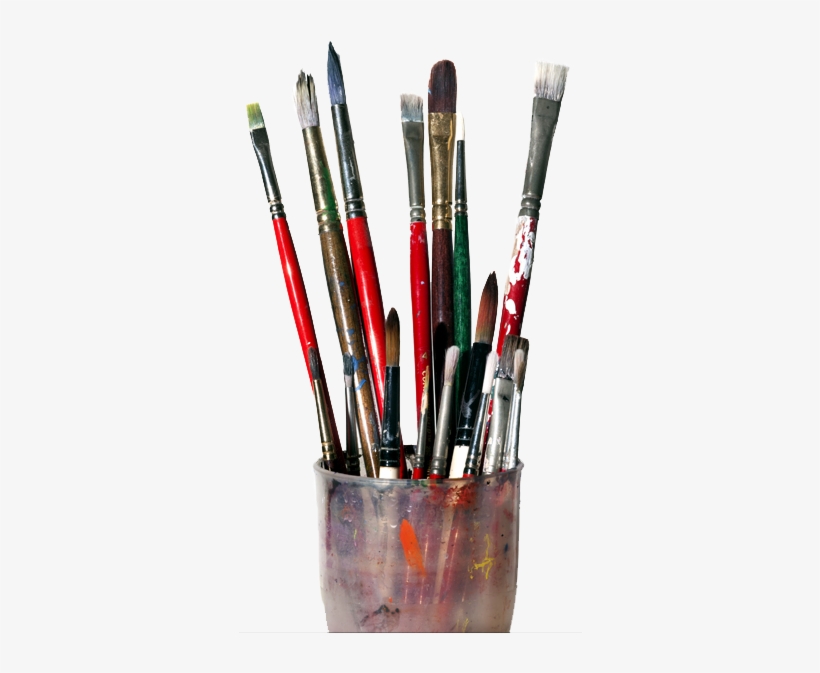 June Juried Fine Art Exhibit - Paint Brush, transparent png