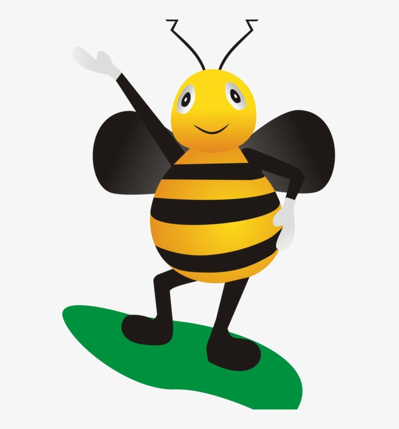 Bee Clipartbumble - Honey Bee, transparent png