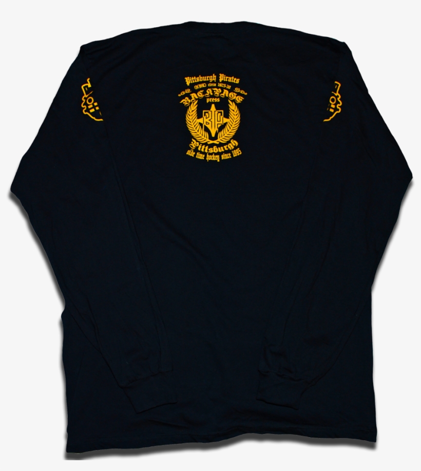 Image Of Pittsburgh Pirates Nhl Custom 1925 Hockey - Long-sleeved T-shirt, transparent png