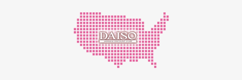 Daiso Japan - Pixel Usa Map, transparent png