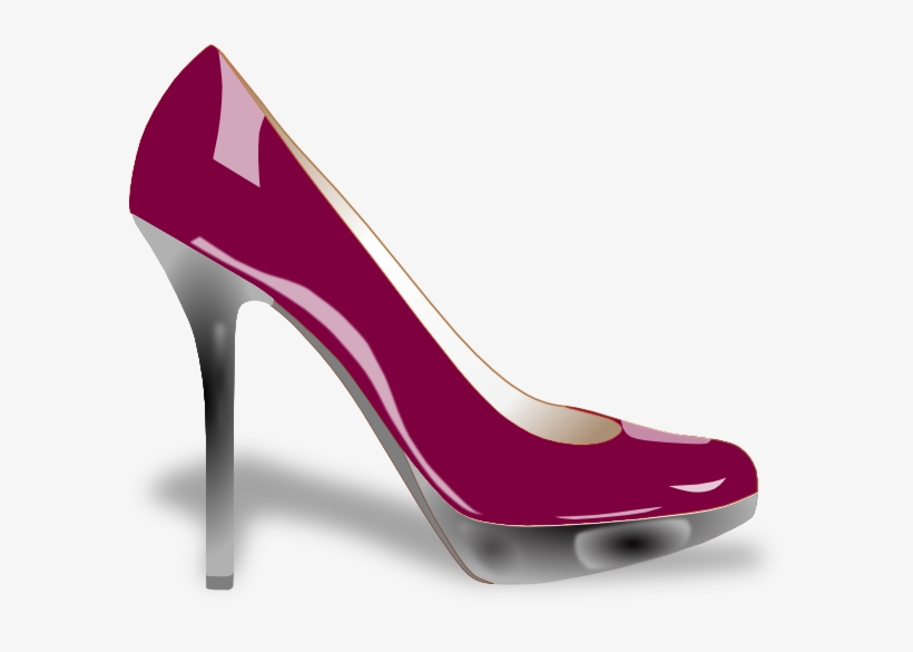 Clip Art At Clker Com Vector Online - Women Shoes With Transparent Background, transparent png