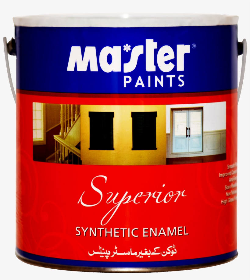 Master Synthetic Metallic Enamel - Paint, transparent png