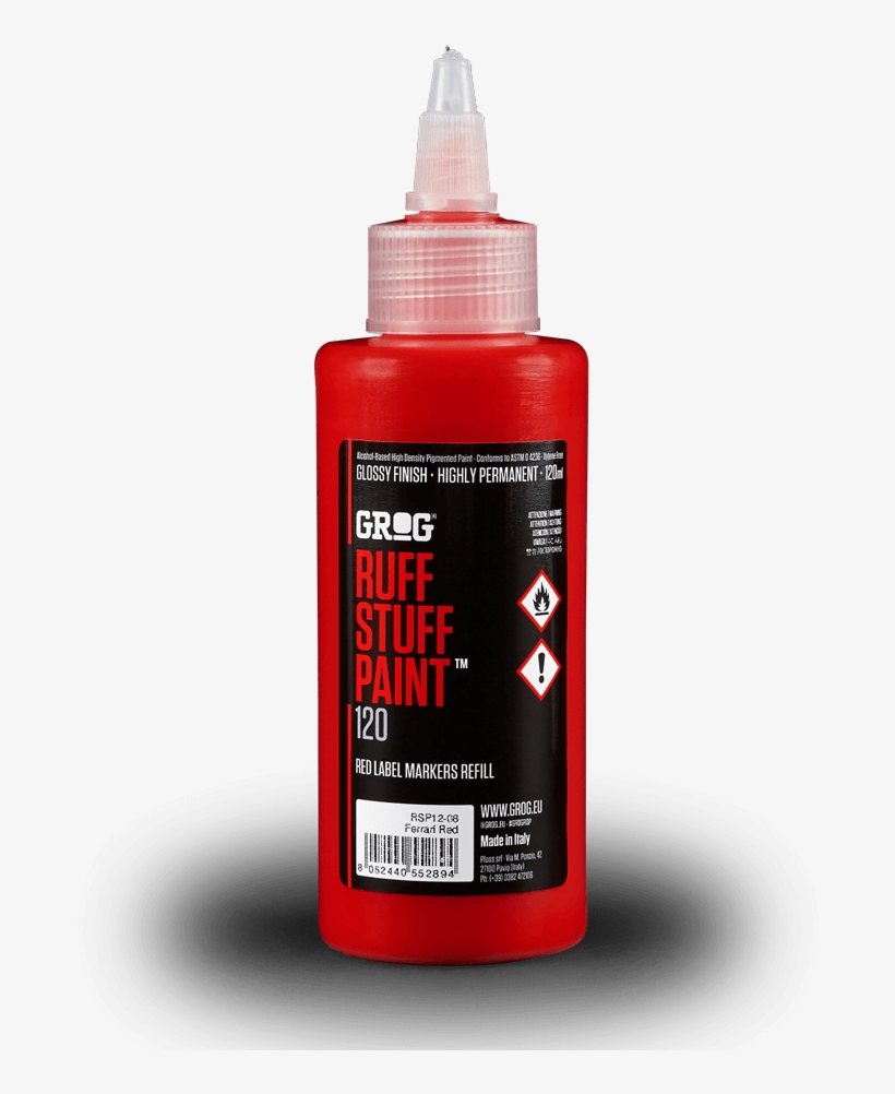 Grog Ruff Stuff 120ml Paint Marker - Grog Ruff Stuff Paint 120 Ml, transparent png