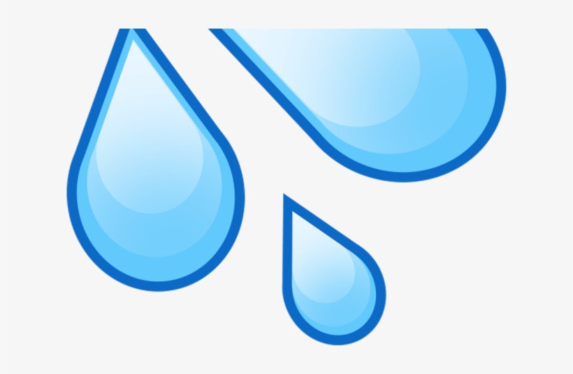 Water Droplets Clipart - Water, transparent png