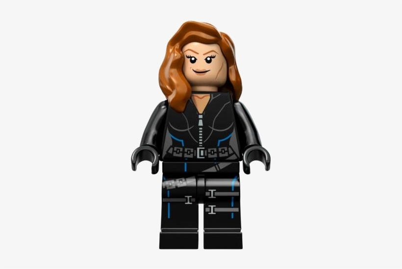 And It's Everywhere Else As Well - Lego Super Heroes Black Widow Minifigure, transparent png