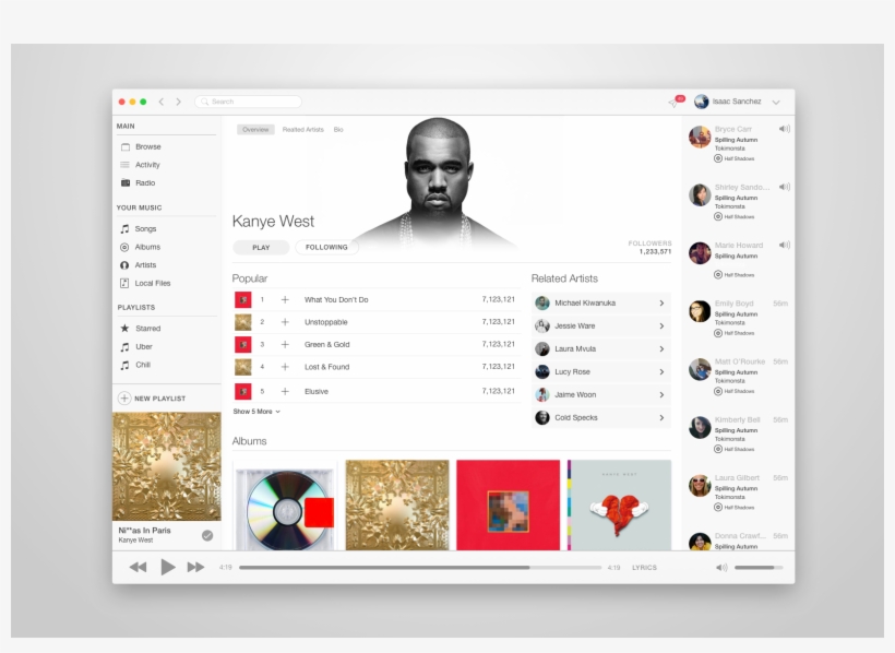 Kanye West 2x - User Interface Design, transparent png