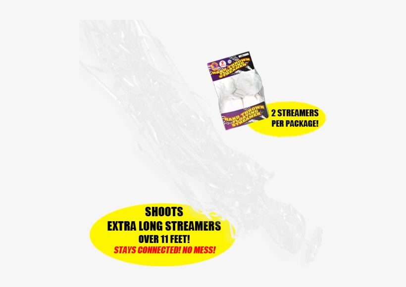 Hand Thrown Floating Streamers - Fireworks, transparent png