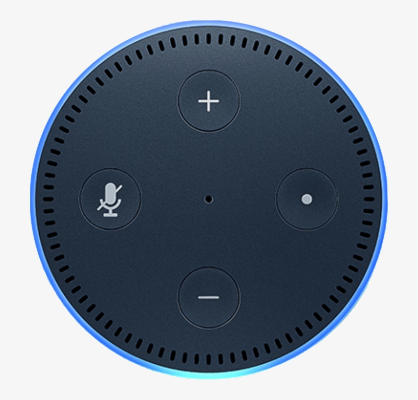 Amazon Echo Dot Smart Speaker - Wireless - Black, transparent png
