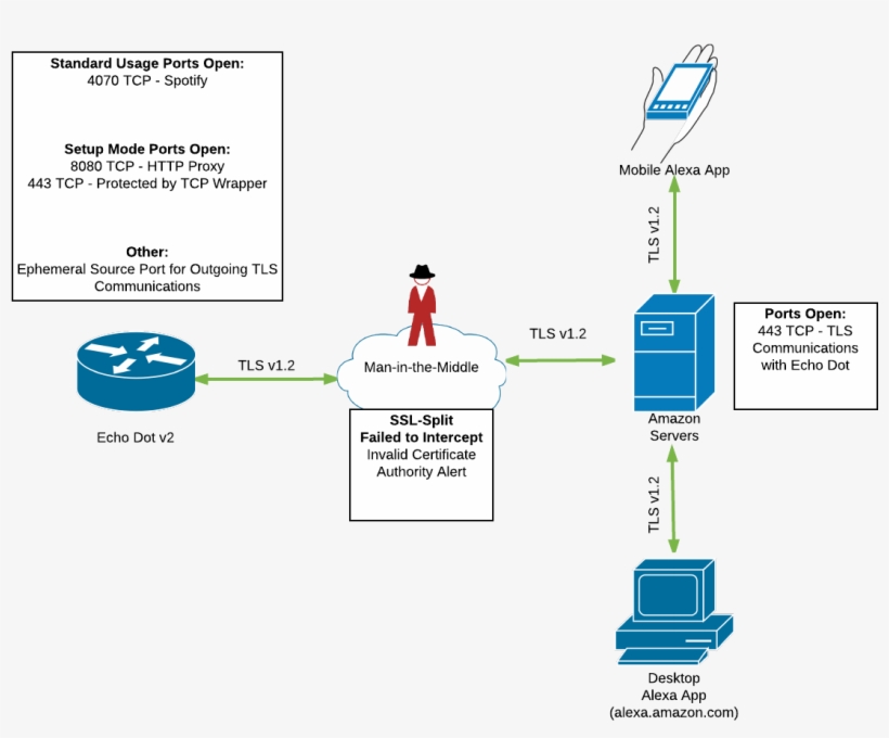 Network Findings Diagram - Amazon Echo Network Diagram - 1134x880 PNG ...