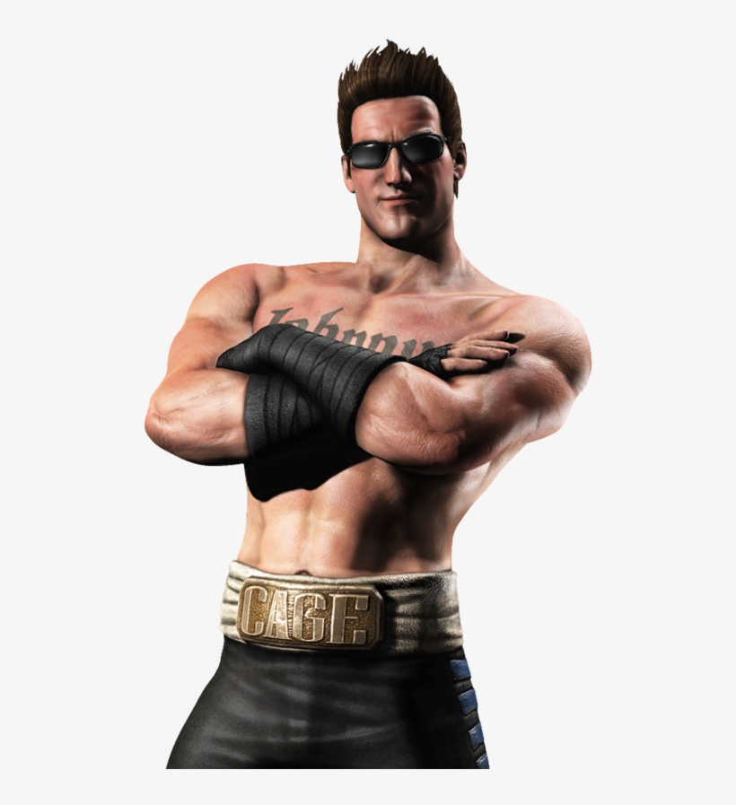 Mkx Mobile Renders - Mortal Kombat X Johnny Cage Png, transparent png
