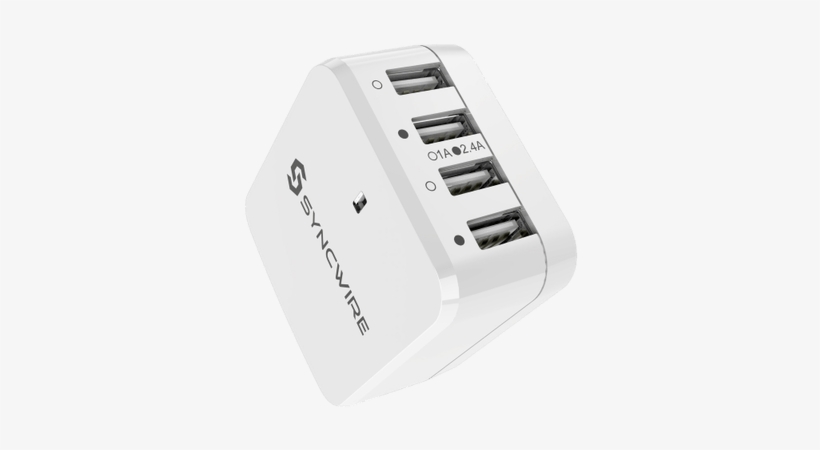 Alexa Voice Remote Controller - Syncwire 4 Port Quick Charger, transparent png