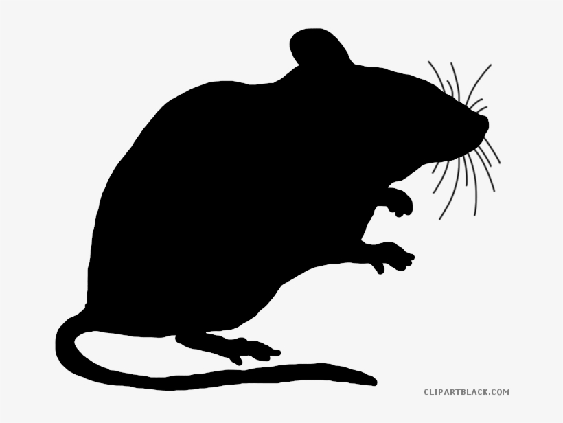 Circus Clipart Mouse - Mouse Clipart Silhouette, transparent png