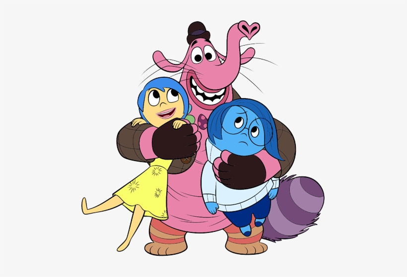 Joy Sadness And Bing Bong, transparent png