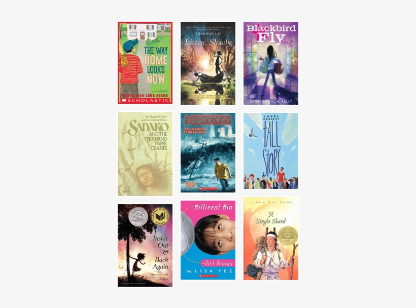 Download Transparent Chapter Books Featuring Asian Characters ...