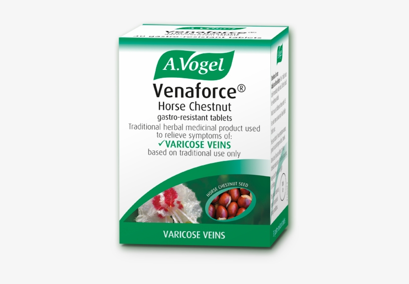 An Extract Of Freshly Harvested Horse Chestnut Seeds - A.vogel Venaforce 30 Tablets, transparent png