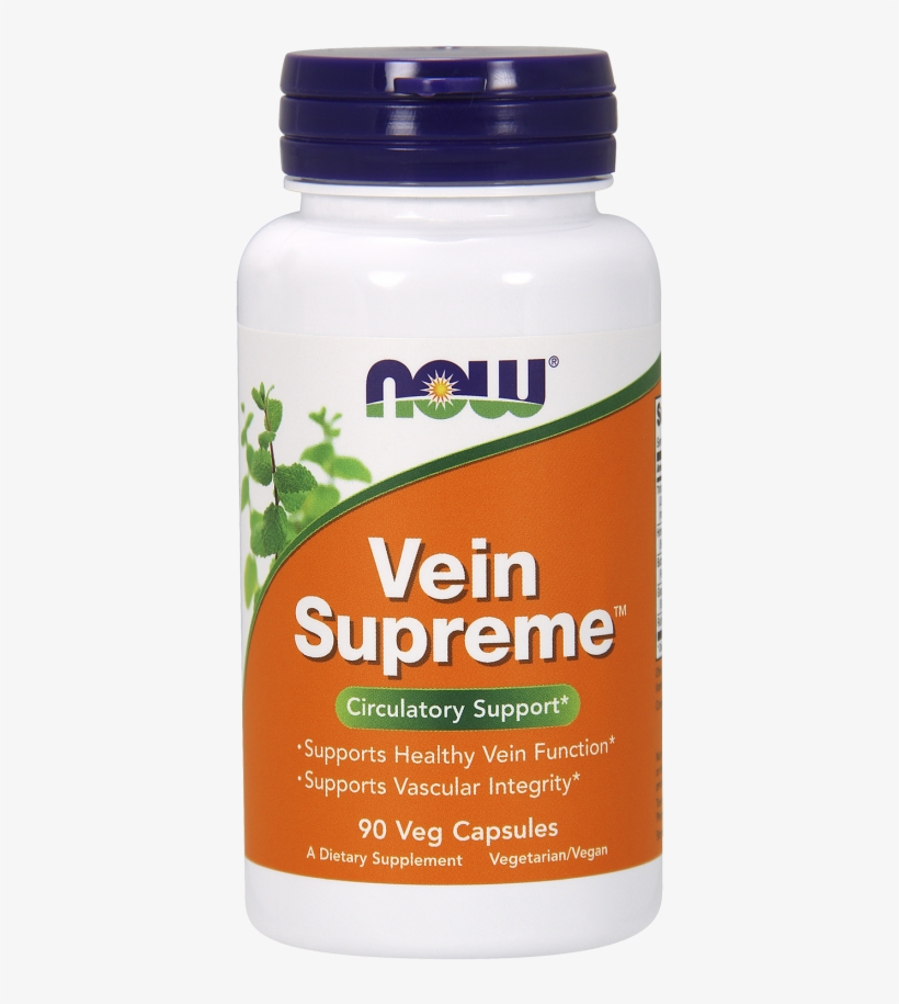 Vein Supreme™ Veg Capsules - Now Foods - Vein Supreme - 90 Vegetarian Capsules, transparent png