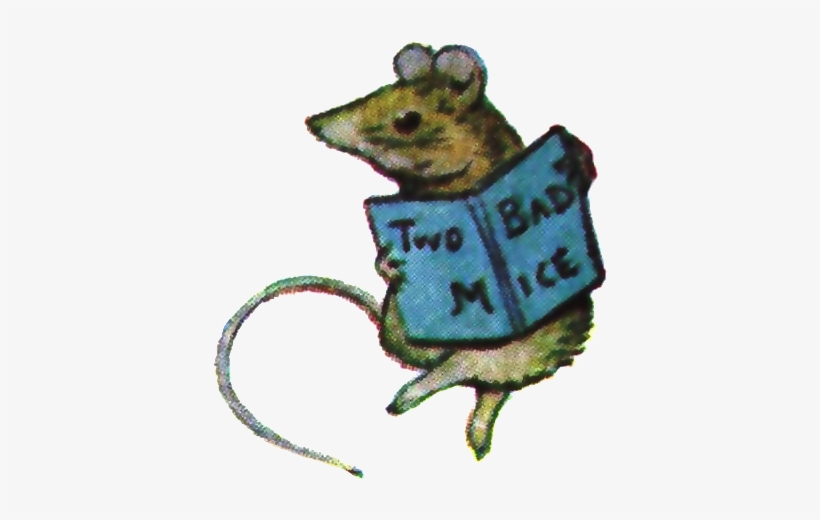 Beatrix Potter Inside Cover Two Bad Mice Transparent - Beatrix Potter Illustrations, transparent png