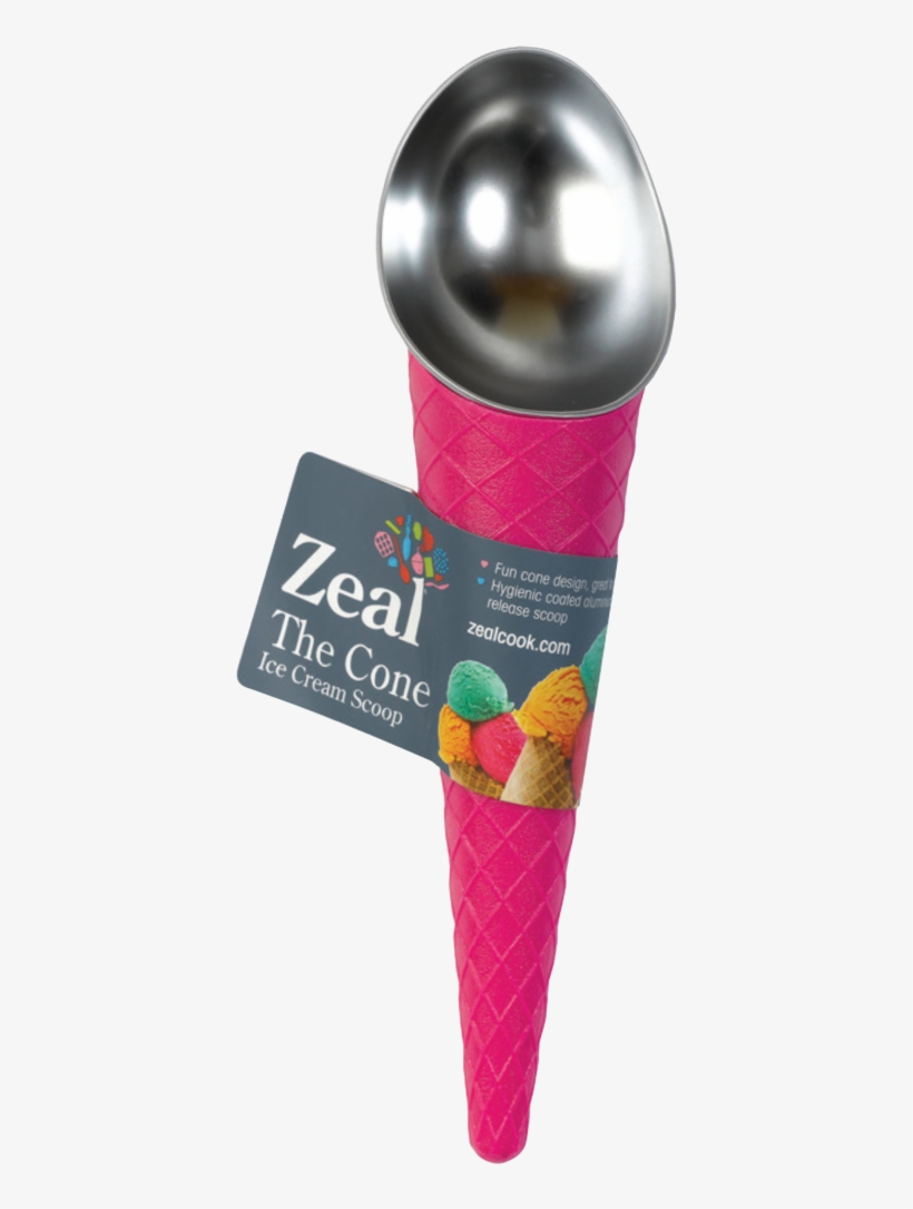 Zeal Cone Ice Cream Scoop - Scoop, transparent png