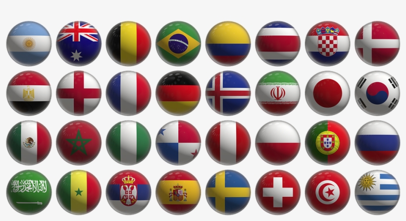 Russia, Russian, World Cup, 2018, World - Fifa World Cup 2018 Flags, transparent png
