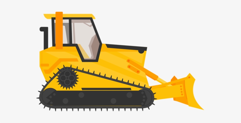 Bulldozer Excavator Heavy Machinery Construction - Bulldozer Png, transparent png