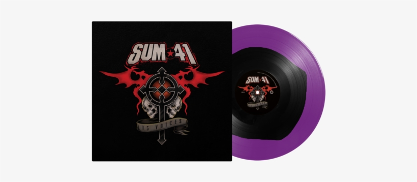Sum41 Vinylmock Grande 1f927184 282d 456a 9e02 B1c049cf4f13 - Murder Of Crows Sum 41, transparent png