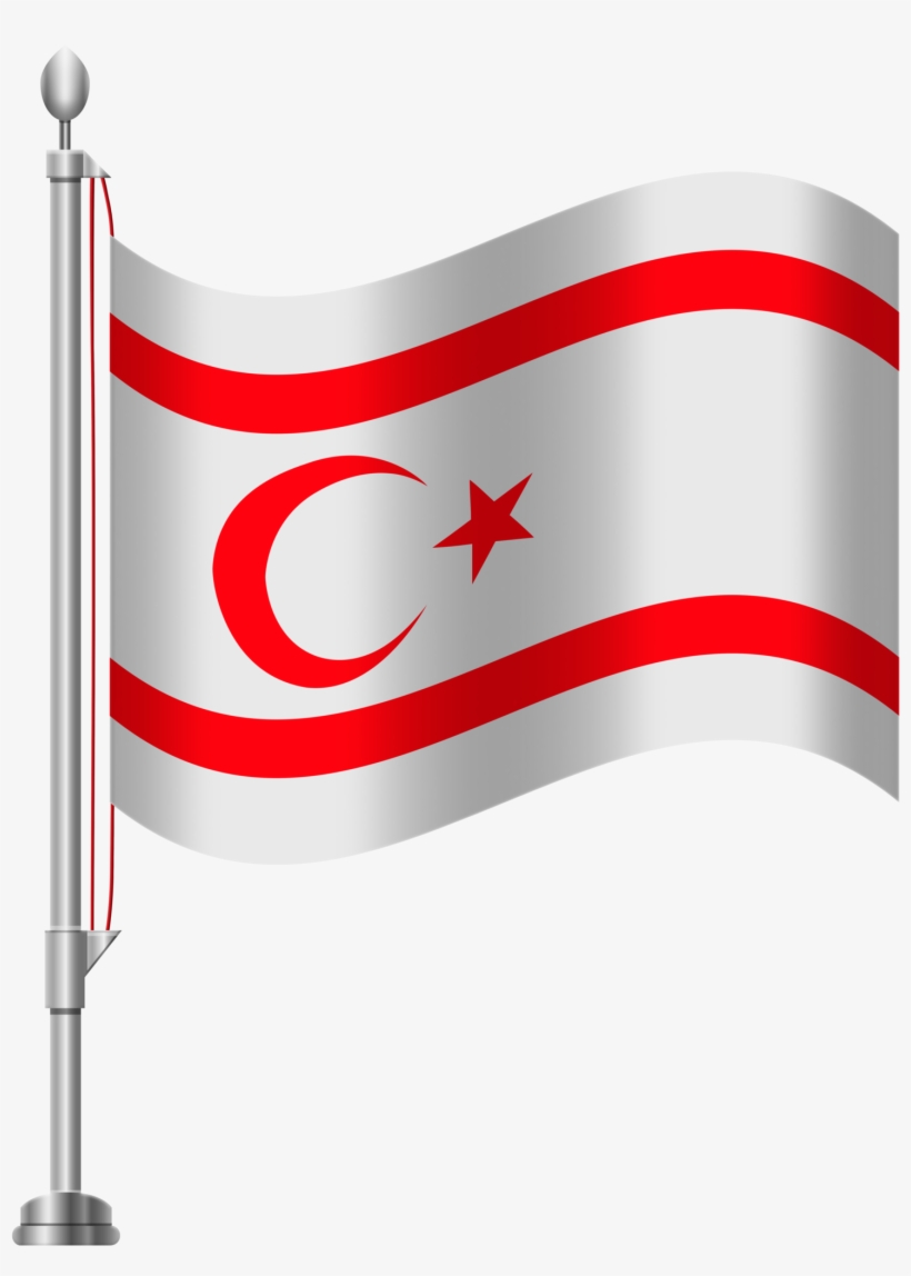 Northern Cyprus Flag Png Clip Art - Swaziland Flag Transparent Background, transparent png