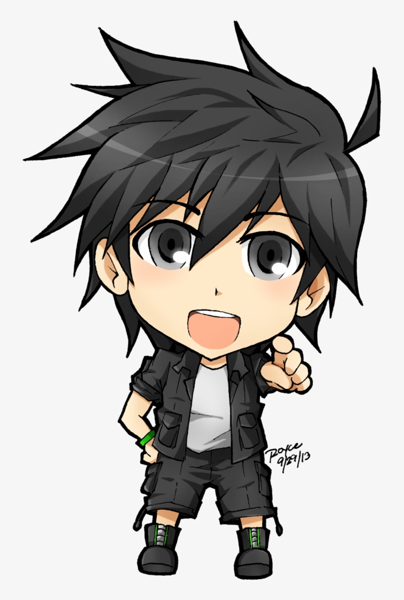 Manga Clipart Happy Boy - Gray Fullbuster Chibi Png, transparent png