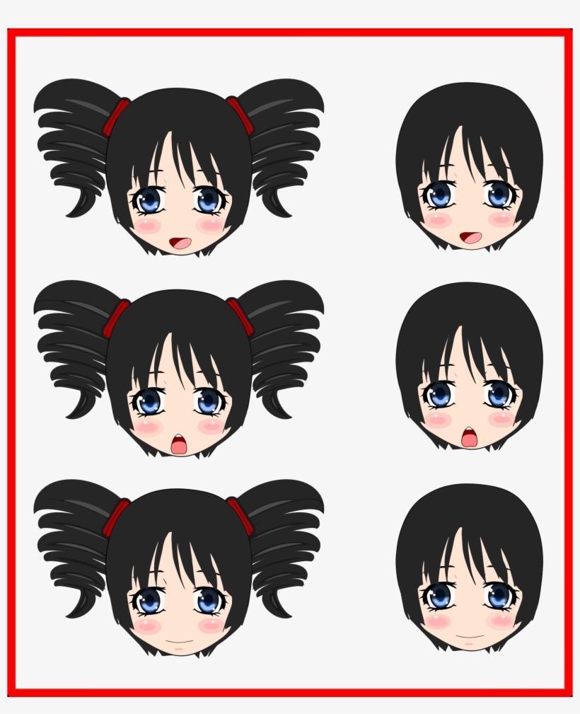 This Free Icons Png Design Of Anime Style Girl And, transparent png