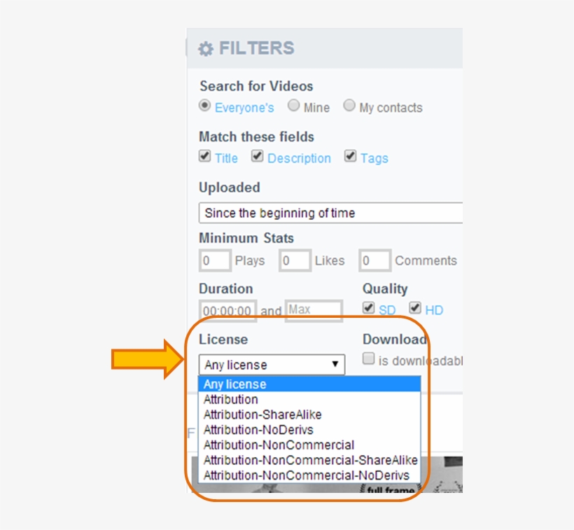 Vimeo Search Filters, transparent png